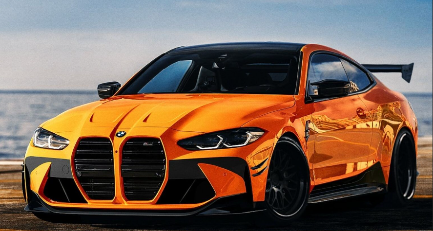 BMW M4 Orange